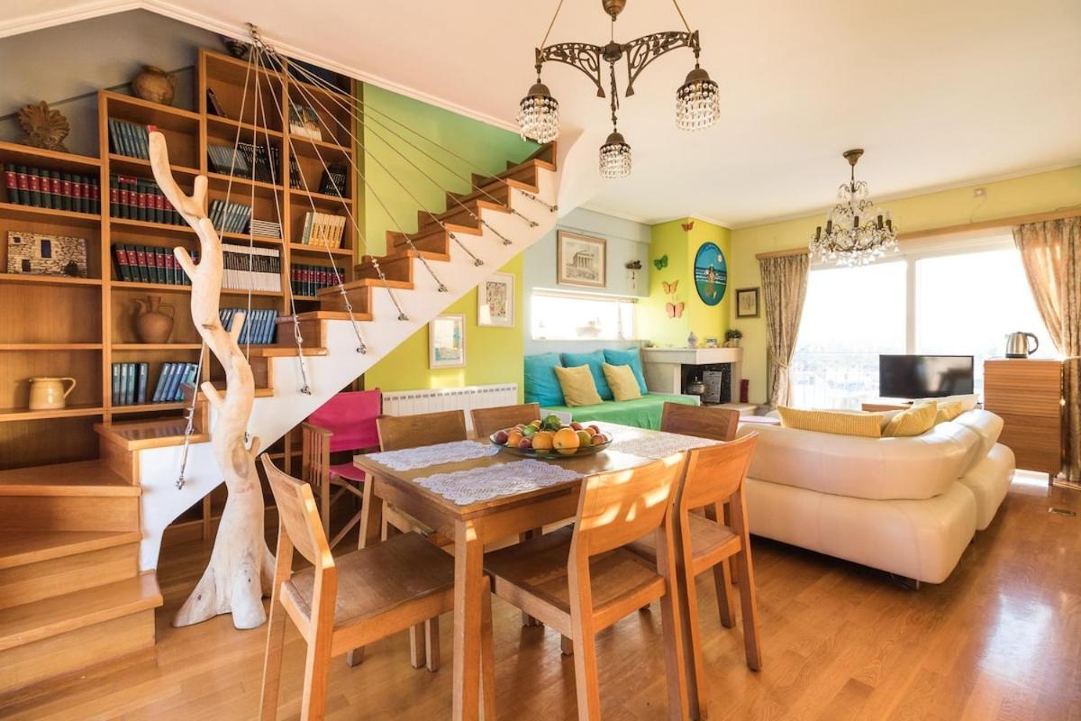 A Luxury Maisonette With Sea View El Pireo Exterior foto