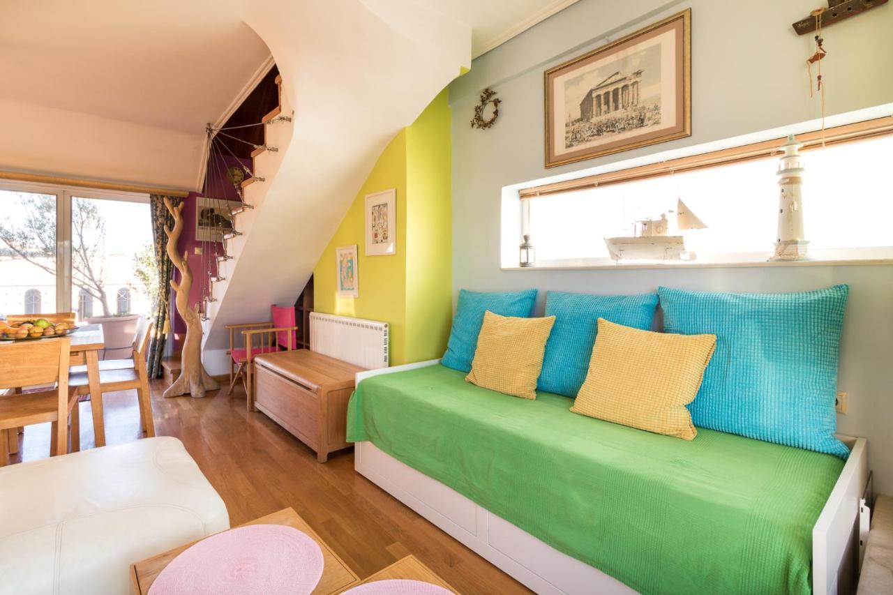 A Luxury Maisonette With Sea View El Pireo Exterior foto